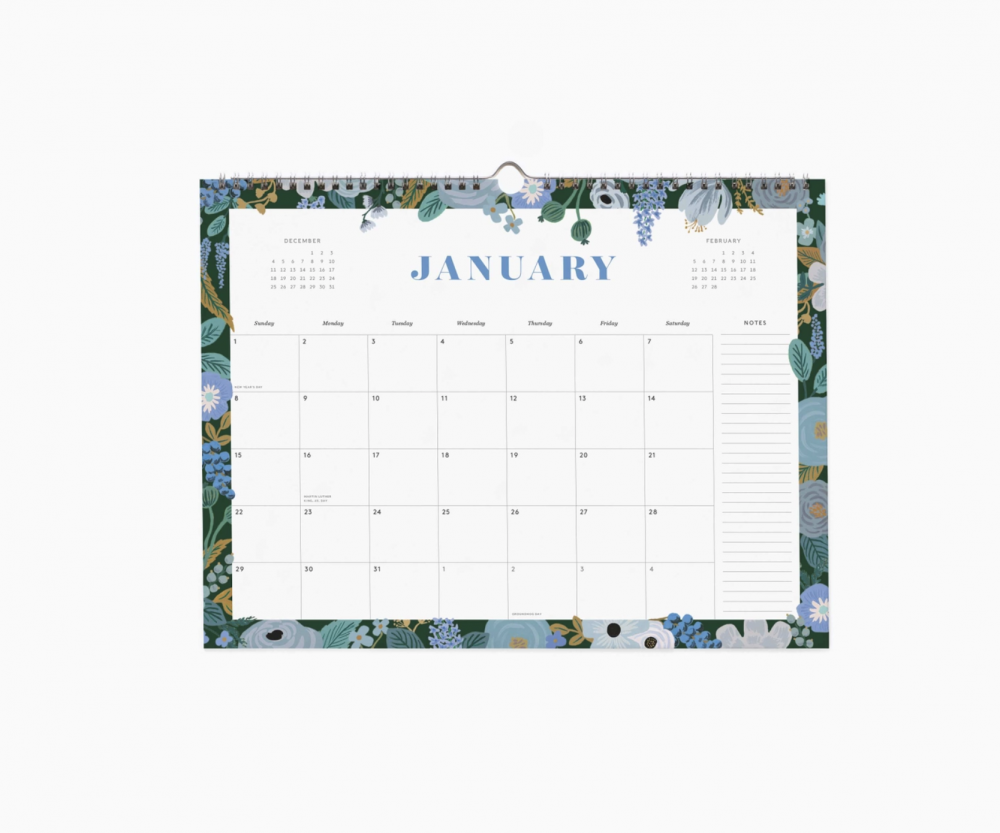 2023 Bramble Appointment Calendar Rifle Paper Co Keiserens nye trær